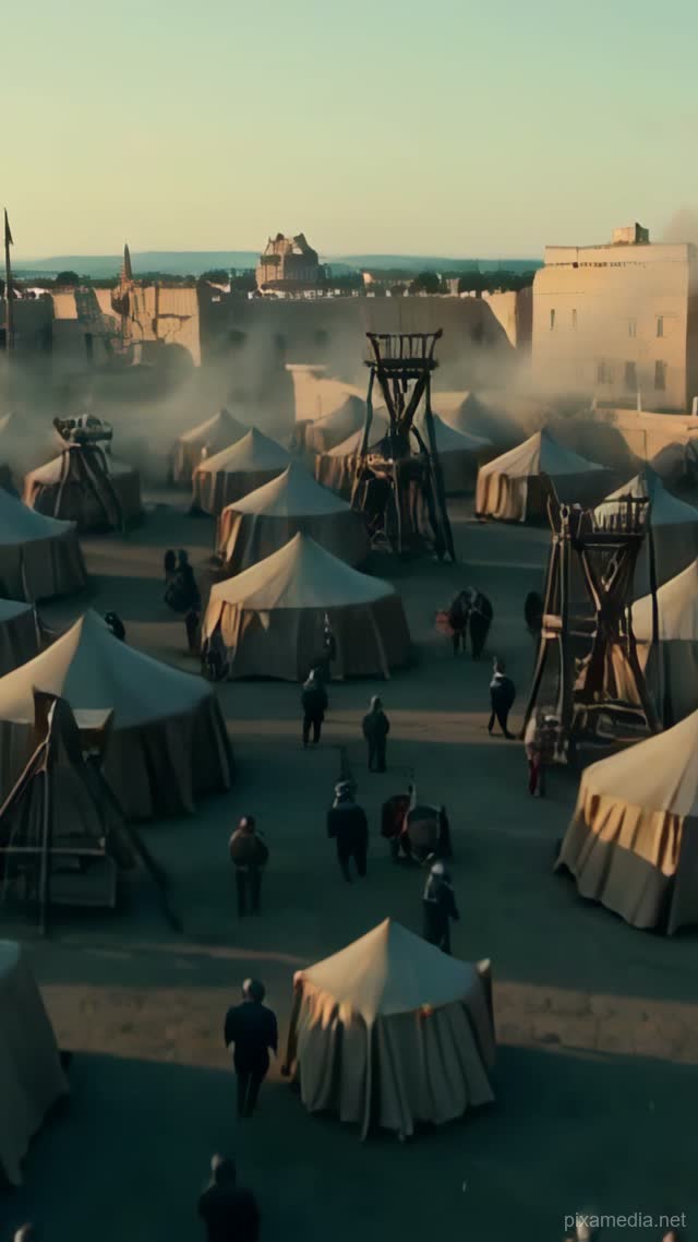 Siege of Jerusalem - War & Military AI stock